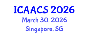 International Conference on Agriculture, Agronomy and Crop Sciences (ICAACS) March 30, 2026 - Singapore, Singapore International Conference on Agriculture, Agronomy and Crop Sciences (ICAACS) March 30, 2026 - Singapore, Singapore