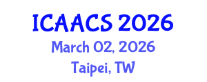 International Conference on Agriculture, Agronomy and Crop Sciences (ICAACS) March 02, 2026 - Taipei, Taiwan International Conference on Agriculture, Agronomy and Crop Sciences (ICAACS) March 02, 2026 - Taipei, Taiwan