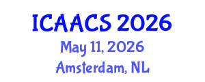 International Conference on Agriculture, Agronomy and Crop Sciences (ICAACS) May 11, 2026 - Amsterdam, Netherlands International Conference on Agriculture, Agronomy and Crop Sciences (ICAACS) May 11, 2026 - Amsterdam, Netherlands