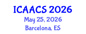 International Conference on Agriculture, Agronomy and Crop Sciences (ICAACS) May 25, 2026 - Barcelona, Spain International Conference on Agriculture, Agronomy and Crop Sciences (ICAACS) May 25, 2026 - Barcelona, Spain