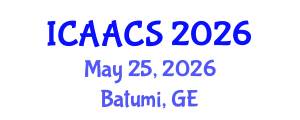 International Conference on Agriculture, Agronomy and Crop Sciences (ICAACS) May 25, 2026 - Batumi, Georgia International Conference on Agriculture, Agronomy and Crop Sciences (ICAACS) May 25, 2026 - Batumi, Georgia