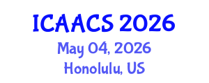 International Conference on Agriculture, Agronomy and Crop Sciences (ICAACS) May 04, 2026 - Honolulu, United States International Conference on Agriculture, Agronomy and Crop Sciences (ICAACS) May 04, 2026 - Honolulu, United States