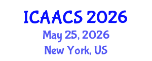 International Conference on Agriculture, Agronomy and Crop Sciences (ICAACS) May 25, 2026 - New York, United States International Conference on Agriculture, Agronomy and Crop Sciences (ICAACS) May 25, 2026 - New York, United States