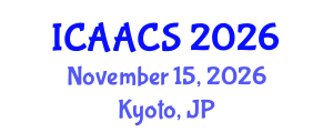 International Conference on Agriculture, Agronomy and Crop Sciences (ICAACS) November 15, 2026 - Kyoto, Japan International Conference on Agriculture, Agronomy and Crop Sciences (ICAACS) November 15, 2026 - Kyoto, Japan