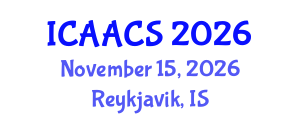 International Conference on Agriculture, Agronomy and Crop Sciences (ICAACS) November 15, 2026 - Reykjavik, Iceland International Conference on Agriculture, Agronomy and Crop Sciences (ICAACS) November 15, 2026 - Reykjavik, Iceland