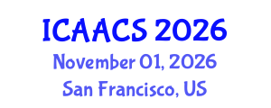 International Conference on Agriculture, Agronomy and Crop Sciences (ICAACS) November 01, 2026 - San Francisco, United States International Conference on Agriculture, Agronomy and Crop Sciences (ICAACS) November 01, 2026 - San Francisco, United States
