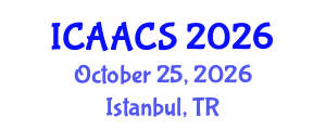 International Conference on Agriculture, Agronomy and Crop Sciences (ICAACS) October 25, 2026 - Istanbul, Turkey International Conference on Agriculture, Agronomy and Crop Sciences (ICAACS) October 25, 2026 - Istanbul, Turkey