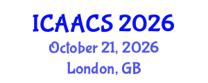 International Conference on Agriculture, Agronomy and Crop Sciences (ICAACS) October 21, 2026 - London, United Kingdom International Conference on Agriculture, Agronomy and Crop Sciences (ICAACS) October 21, 2026 - London, United Kingdom