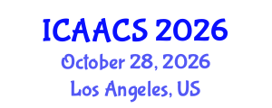 International Conference on Agriculture, Agronomy and Crop Sciences (ICAACS) October 28, 2026 - Los Angeles, United States International Conference on Agriculture, Agronomy and Crop Sciences (ICAACS) October 28, 2026 - Los Angeles, United States