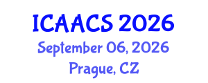 International Conference on Agriculture, Agronomy and Crop Sciences (ICAACS) September 06, 2026 - Prague, Czechia International Conference on Agriculture, Agronomy and Crop Sciences (ICAACS) September 06, 2026 - Prague, Czechia