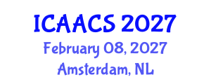International Conference on Agriculture, Agronomy and Crop Sciences (ICAACS) February 08, 2027 - Amsterdam, Netherlands International Conference on Agriculture, Agronomy and Crop Sciences (ICAACS) February 08, 2027 - Amsterdam, Netherlands