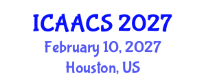 International Conference on Agriculture, Agronomy and Crop Sciences (ICAACS) February 10, 2027 - Houston, United States International Conference on Agriculture, Agronomy and Crop Sciences (ICAACS) February 10, 2027 - Houston, United States