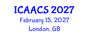 International Conference on Agriculture, Agronomy and Crop Sciences (ICAACS) February 15, 2027 - London, United Kingdom International Conference on Agriculture, Agronomy and Crop Sciences (ICAACS) February 15, 2027 - London, United Kingdom