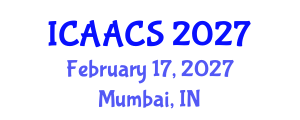 International Conference on Agriculture, Agronomy and Crop Sciences (ICAACS) February 17, 2027 - Mumbai, India International Conference on Agriculture, Agronomy and Crop Sciences (ICAACS) February 17, 2027 - Mumbai, India