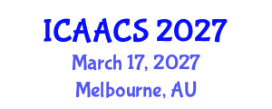 International Conference on Agriculture, Agronomy and Crop Sciences (ICAACS) March 17, 2027 - Melbourne, Australia International Conference on Agriculture, Agronomy and Crop Sciences (ICAACS) March 17, 2027 - Melbourne, Australia