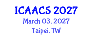 International Conference on Agriculture, Agronomy and Crop Sciences (ICAACS) March 03, 2027 - Taipei, Taiwan International Conference on Agriculture, Agronomy and Crop Sciences (ICAACS) March 03, 2027 - Taipei, Taiwan