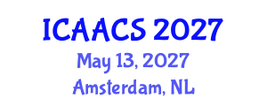 International Conference on Agriculture, Agronomy and Crop Sciences (ICAACS) May 13, 2027 - Amsterdam, Netherlands International Conference on Agriculture, Agronomy and Crop Sciences (ICAACS) May 13, 2027 - Amsterdam, Netherlands