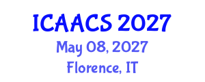 International Conference on Agriculture, Agronomy and Crop Sciences (ICAACS) May 08, 2027 - Florence, Italy International Conference on Agriculture, Agronomy and Crop Sciences (ICAACS) May 08, 2027 - Florence, Italy