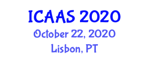 International Conference on Agriculture and Animal Science (ICAAS) October 22, 2020 - Lisbon, Portugal