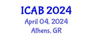 International Conference on Agriculture and Biotechnology (ICAB) April 04, 2024 - Athens, Greece