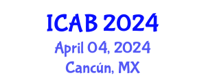 International Conference on Agriculture and Biotechnology (ICAB) April 04, 2024 - Cancún, Mexico