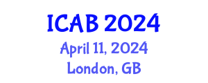 International Conference on Agriculture and Biotechnology (ICAB) April 11, 2024 - London, United Kingdom