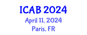 International Conference on Agriculture and Biotechnology (ICAB) April 11, 2024 - Paris, France