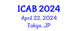 International Conference on Agriculture and Biotechnology (ICAB) April 22, 2024 - Tokyo, Japan