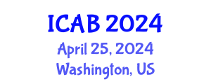 International Conference on Agriculture and Biotechnology (ICAB) April 25, 2024 - Washington, United States