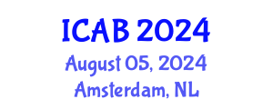 International Conference on Agriculture and Biotechnology (ICAB) August 05, 2024 - Amsterdam, Netherlands