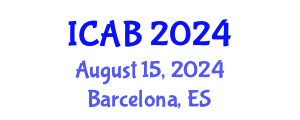 International Conference on Agriculture and Biotechnology (ICAB) August 15, 2024 - Barcelona, Spain