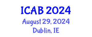International Conference on Agriculture and Biotechnology (ICAB) August 29, 2024 - Dublin, Ireland
