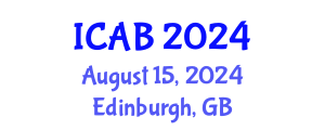 International Conference on Agriculture and Biotechnology (ICAB) August 15, 2024 - Edinburgh, United Kingdom