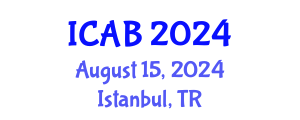 International Conference on Agriculture and Biotechnology (ICAB) August 15, 2024 - Istanbul, Turkey
