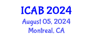 International Conference on Agriculture and Biotechnology (ICAB) August 05, 2024 - Montreal, Canada