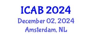 International Conference on Agriculture and Biotechnology (ICAB) December 02, 2024 - Amsterdam, Netherlands