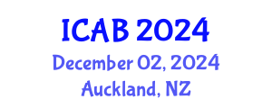 International Conference on Agriculture and Biotechnology (ICAB) December 02, 2024 - Auckland, New Zealand