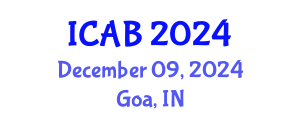 International Conference on Agriculture and Biotechnology (ICAB) December 09, 2024 - Goa, India