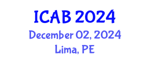 International Conference on Agriculture and Biotechnology (ICAB) December 02, 2024 - Lima, Peru