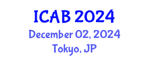 International Conference on Agriculture and Biotechnology (ICAB) December 02, 2024 - Tokyo, Japan