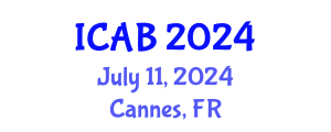 International Conference on Agriculture and Biotechnology (ICAB) July 11, 2024 - Cannes, France