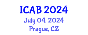 International Conference on Agriculture and Biotechnology (ICAB) July 04, 2024 - Prague, Czechia