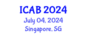 International Conference on Agriculture and Biotechnology (ICAB) July 04, 2024 - Singapore, Singapore
