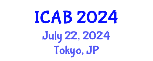 International Conference on Agriculture and Biotechnology (ICAB) July 22, 2024 - Tokyo, Japan