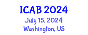 International Conference on Agriculture and Biotechnology (ICAB) July 15, 2024 - Washington, United States