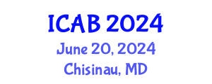 International Conference on Agriculture and Biotechnology (ICAB) June 20, 2024 - Chisinau, Republic of Moldova