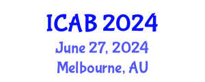 International Conference on Agriculture and Biotechnology (ICAB) June 27, 2024 - Melbourne, Australia