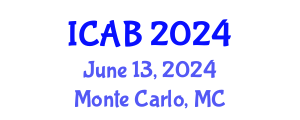 International Conference on Agriculture and Biotechnology (ICAB) June 13, 2024 - Monte Carlo, Monaco
