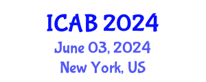 International Conference on Agriculture and Biotechnology (ICAB) June 03, 2024 - New York, United States