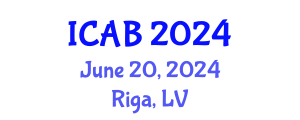 International Conference on Agriculture and Biotechnology (ICAB) June 20, 2024 - Riga, Latvia